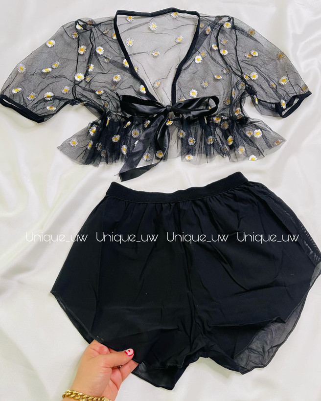 ست لباس خواب بابونه